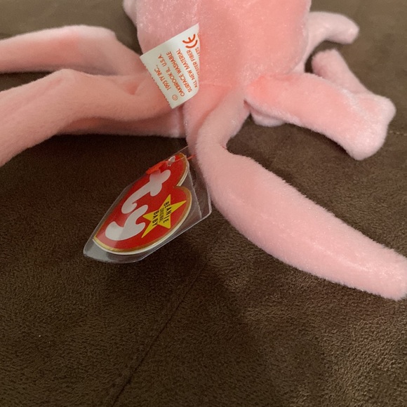 Ty Beanie Babies Baby Inky Octopus Squid Rare Plush Rare Vintage Collect Gift - Picture 2 of 4